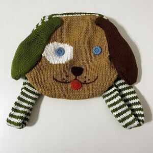 Blabla Kids Knit Puppy Dog Mini Small Backpack Bag Cotton